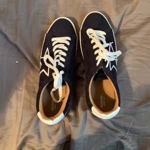 Navy Blue Sneakers